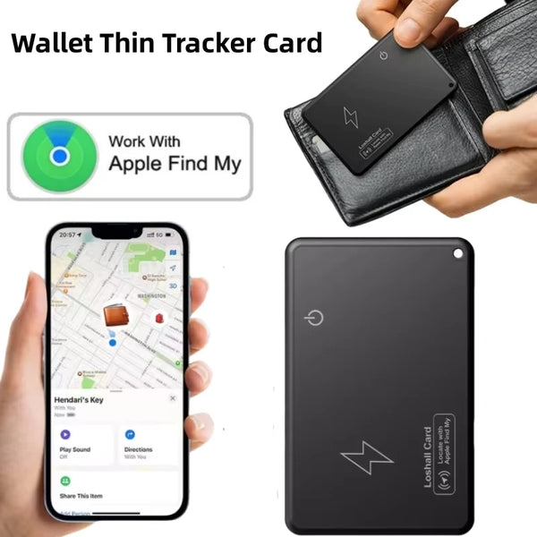 Slim Wallet Tracker Card